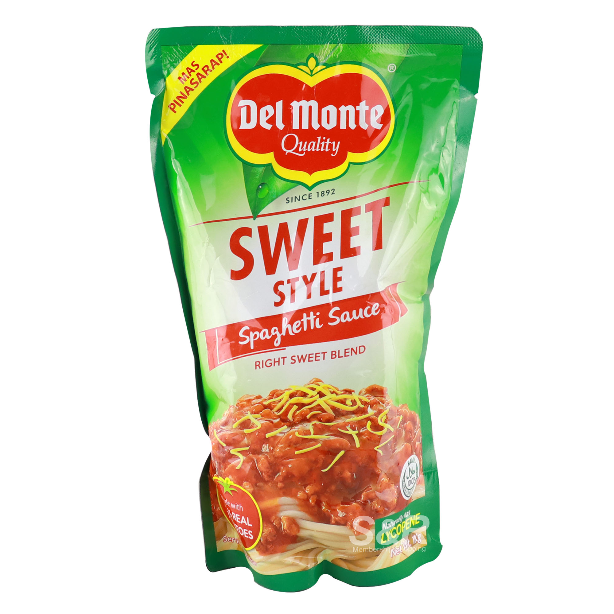 Del Monte Sweet Style Spaghetti Sauce 1kg